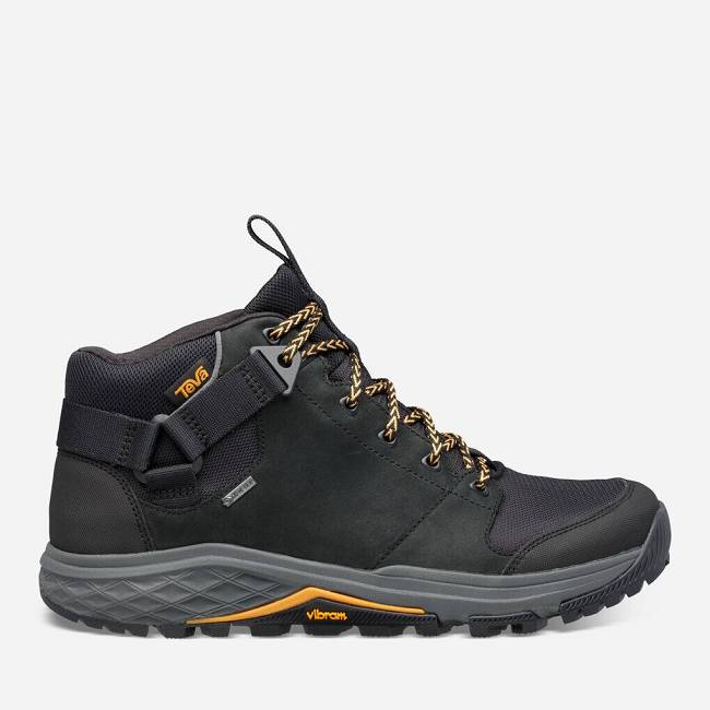 Teva Men's Grandview GORE-TEX Walking Boots 3480-123 Black Sale UK